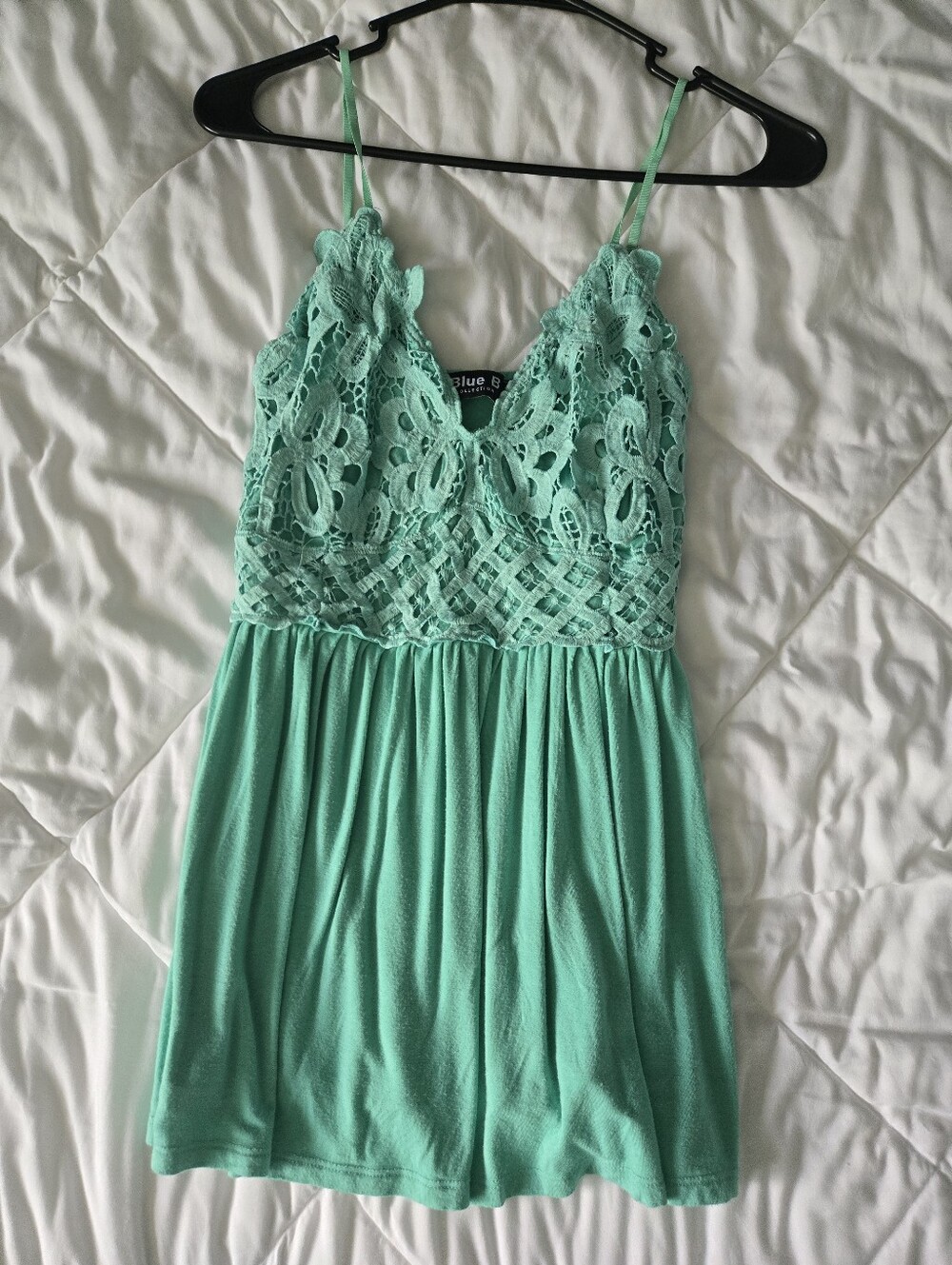 Blue B Tank Sz S